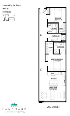 Apt 207 - Cityview 2 bedroom with 2 bath – photo 1