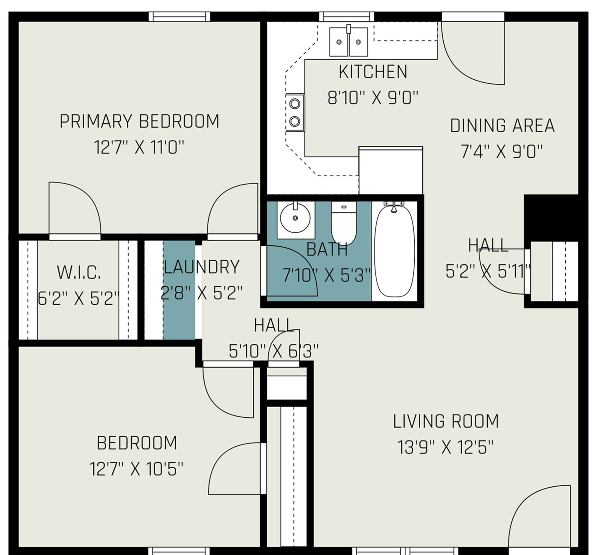 Gastonia Apartment: 910 Davis Ave