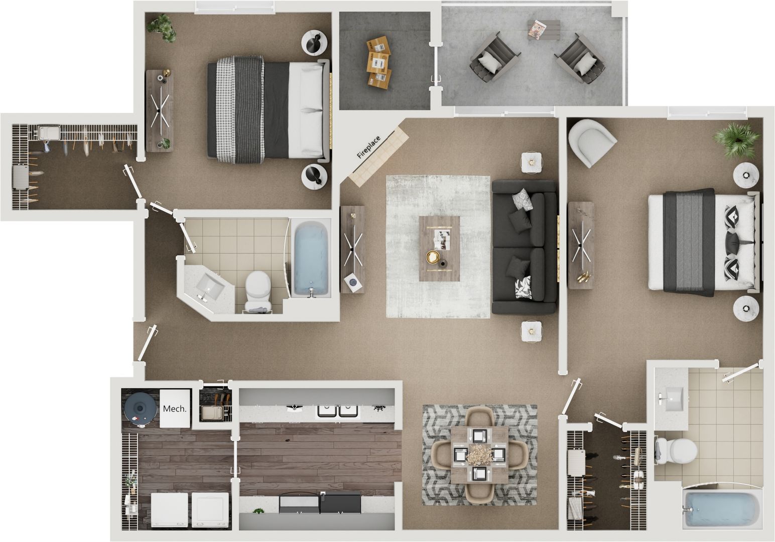 Cincinnati Apartment: 4027 Brandychase Wy. #322