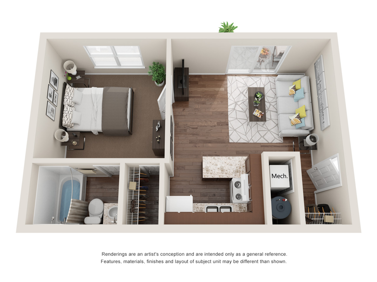 Hamilton Apartment: 416 Hampshire Drive