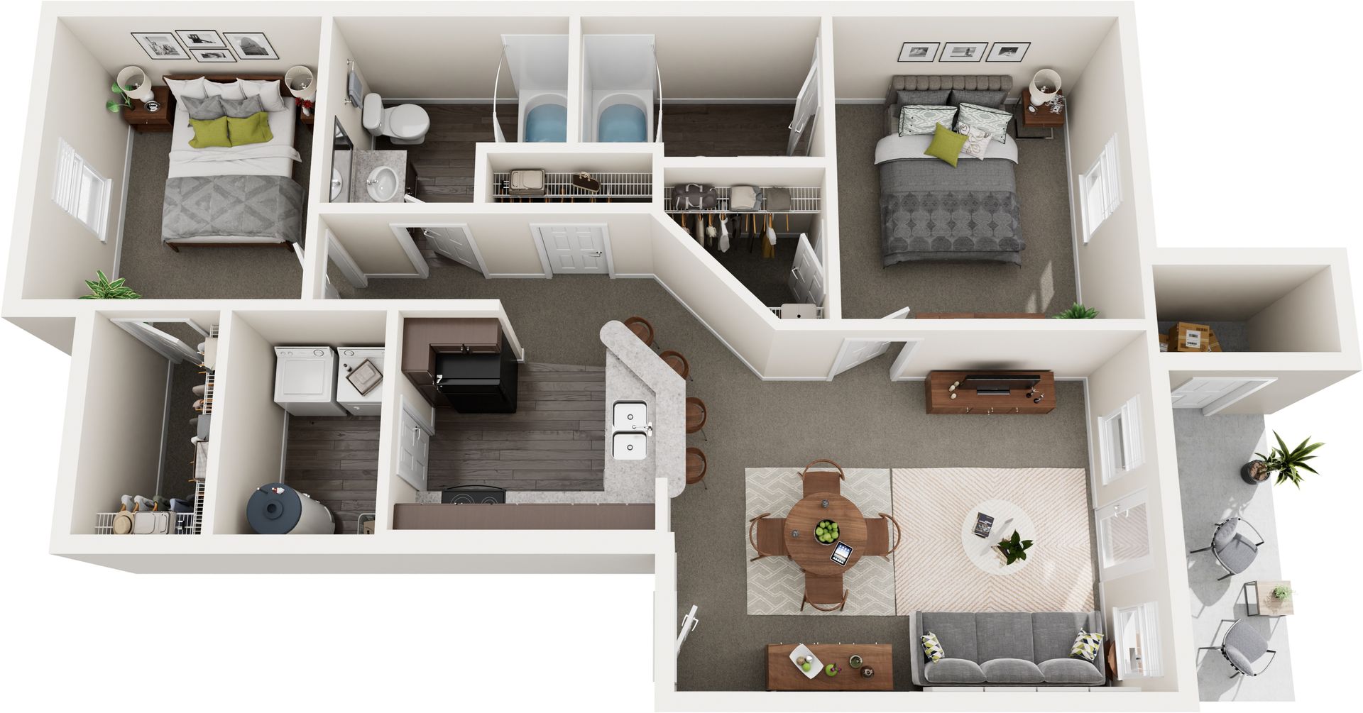 Elsmere Apartment: 3000 Stoneybrook Lane