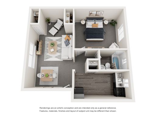 1 Bedroom 1 Bathroom Available Now – photo 1