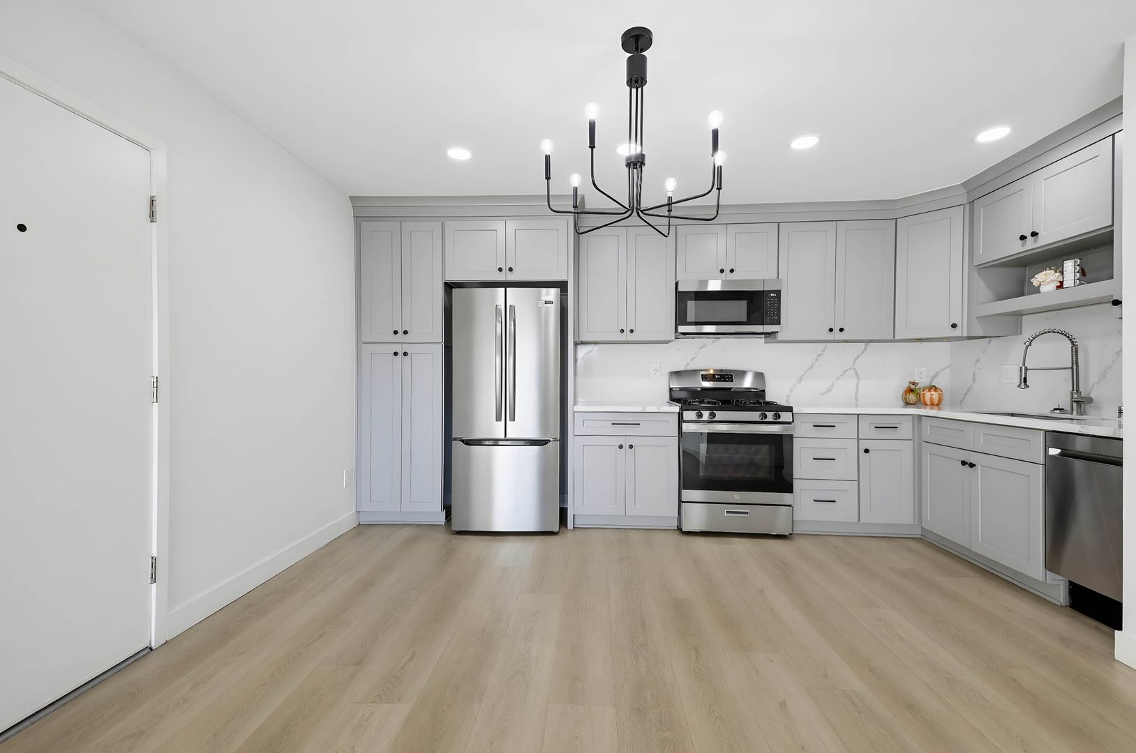 3D floor plan a 1 Bed, 1 bath apartment