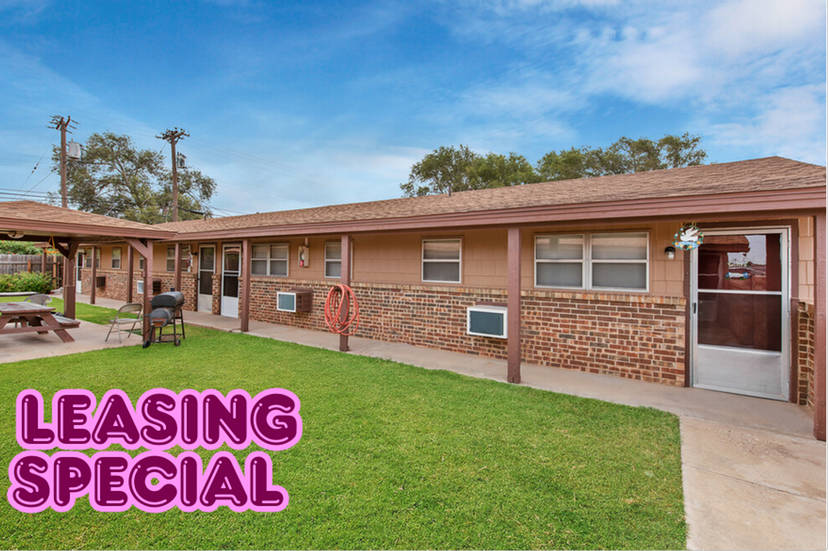 Lubbock Apartment: 1310 53rd Street  - A