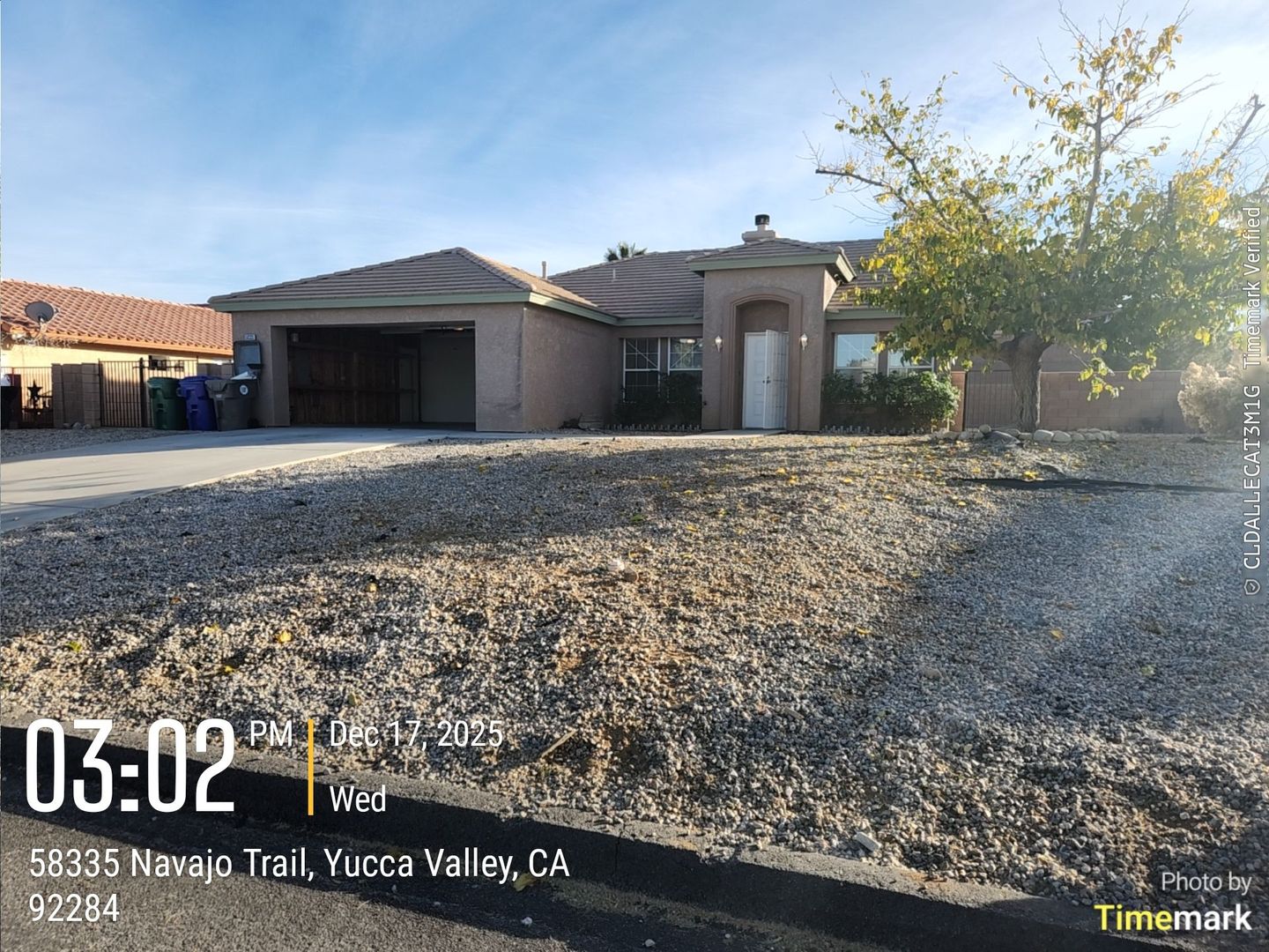 Yucca Valley House: 58333 Navajo Trl