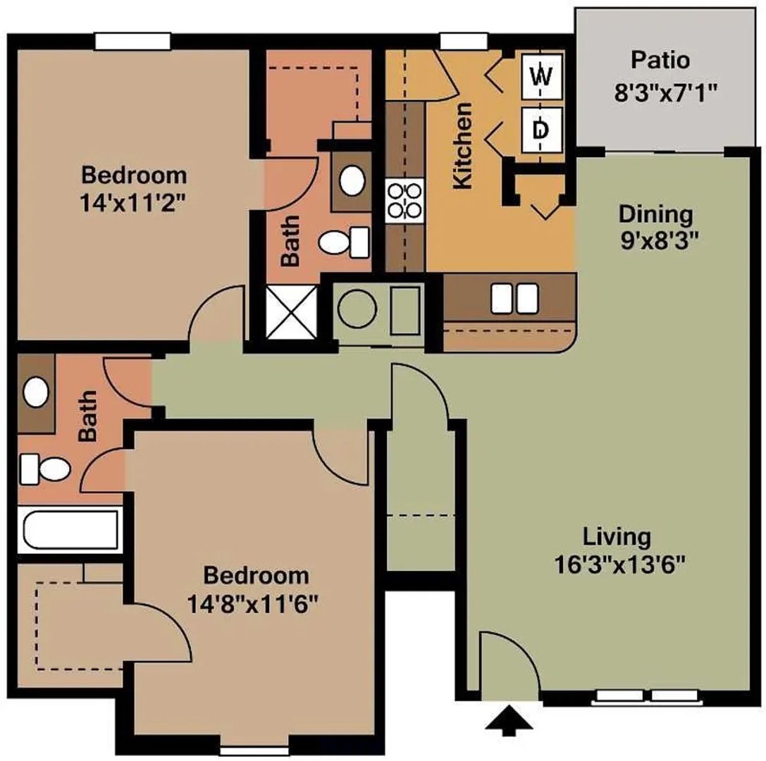 Dublin Apartment: 6200 Avery Crossing Blvd
