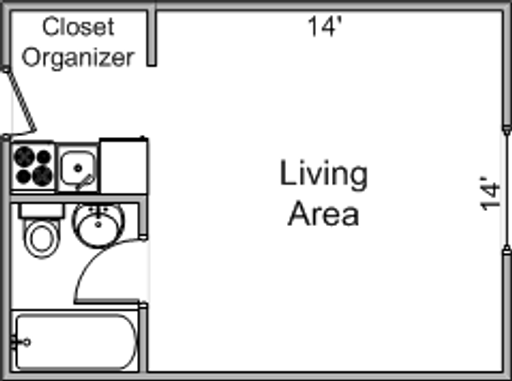 SEPTEMBER 1ST MOVE-IN! Downtown Madison Studio + ALL Utilities for $50 Copay – Parking Available – ACT FAST! – photo 1