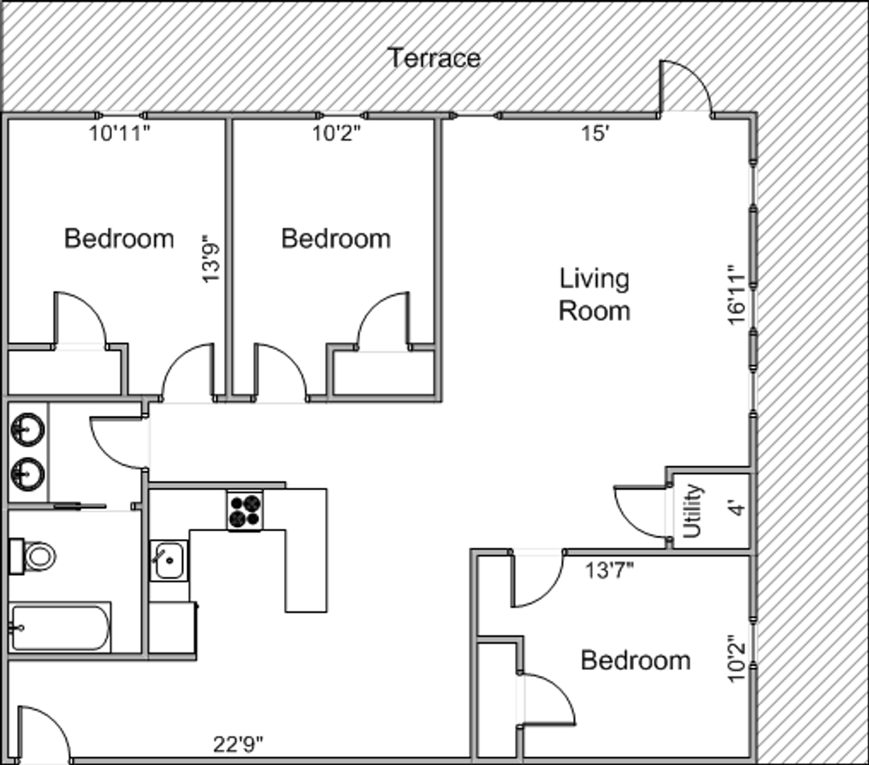 Madison Apartment: 45 N Randall Avenue