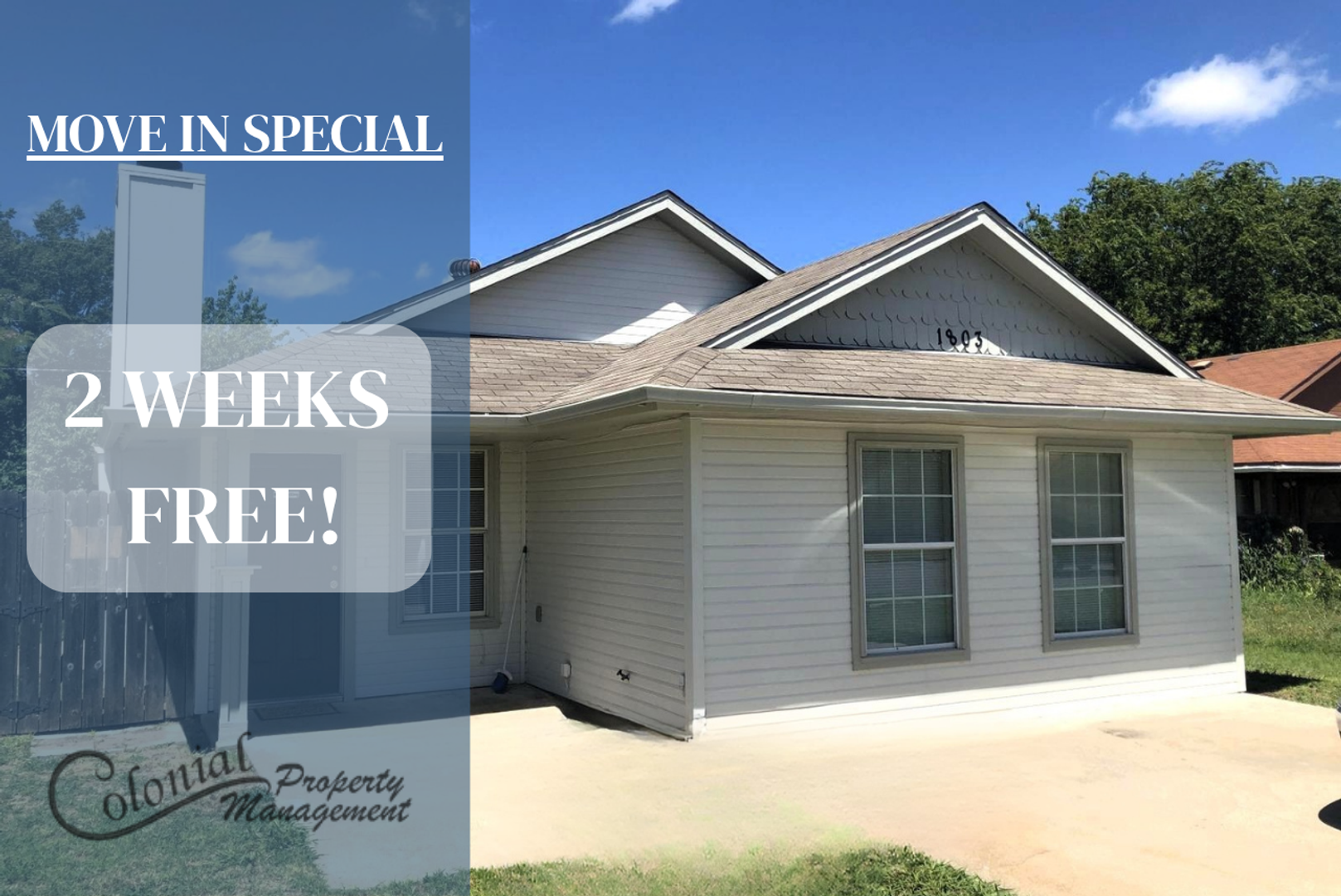 Killeen House: 1803 Dickens Dr.