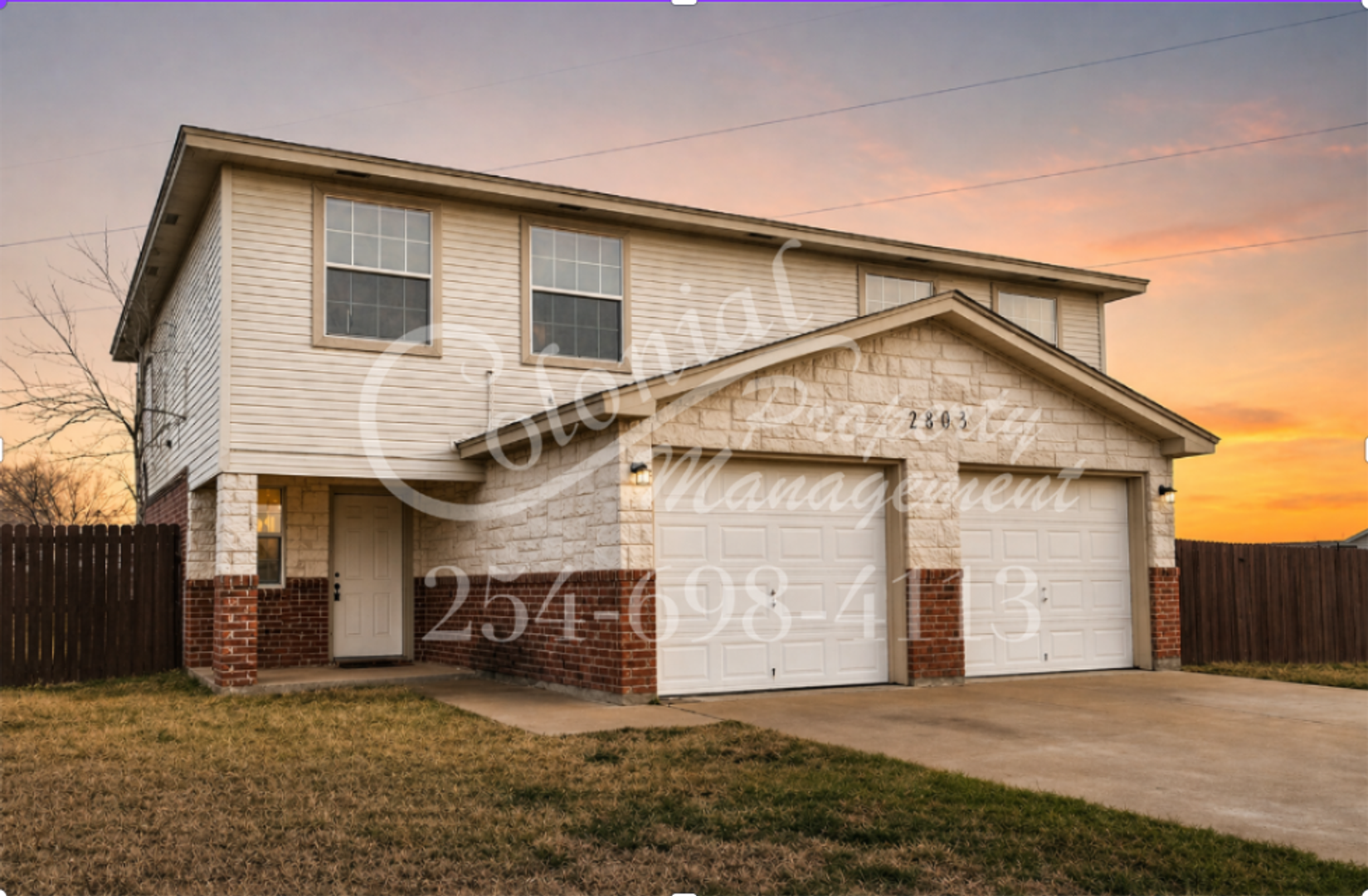 Killeen House: 2803 Windmill Ct Unit B