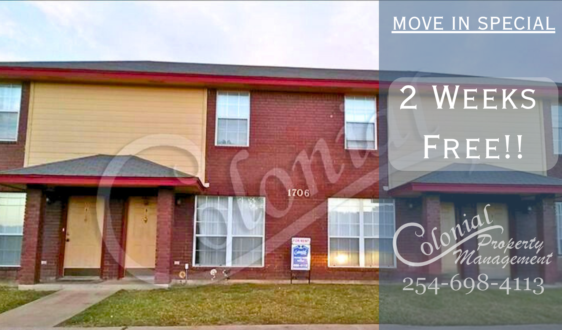 Killeen Apartment: 1706 Old FM 440