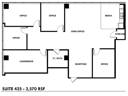 2570 SF Available for Lease | Great Floorplan – photo 1
