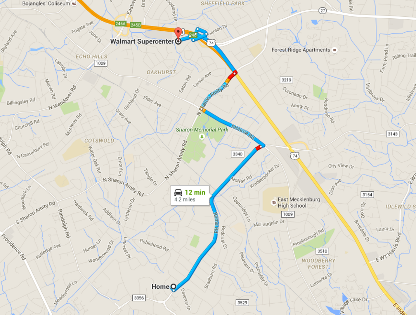 Charlotte Apartment: 5911 Grosner Place