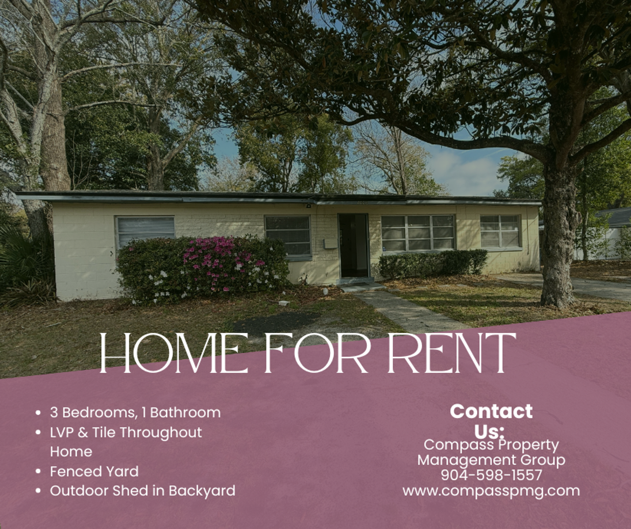 Jacksonville House: 7609 Tacony Drive