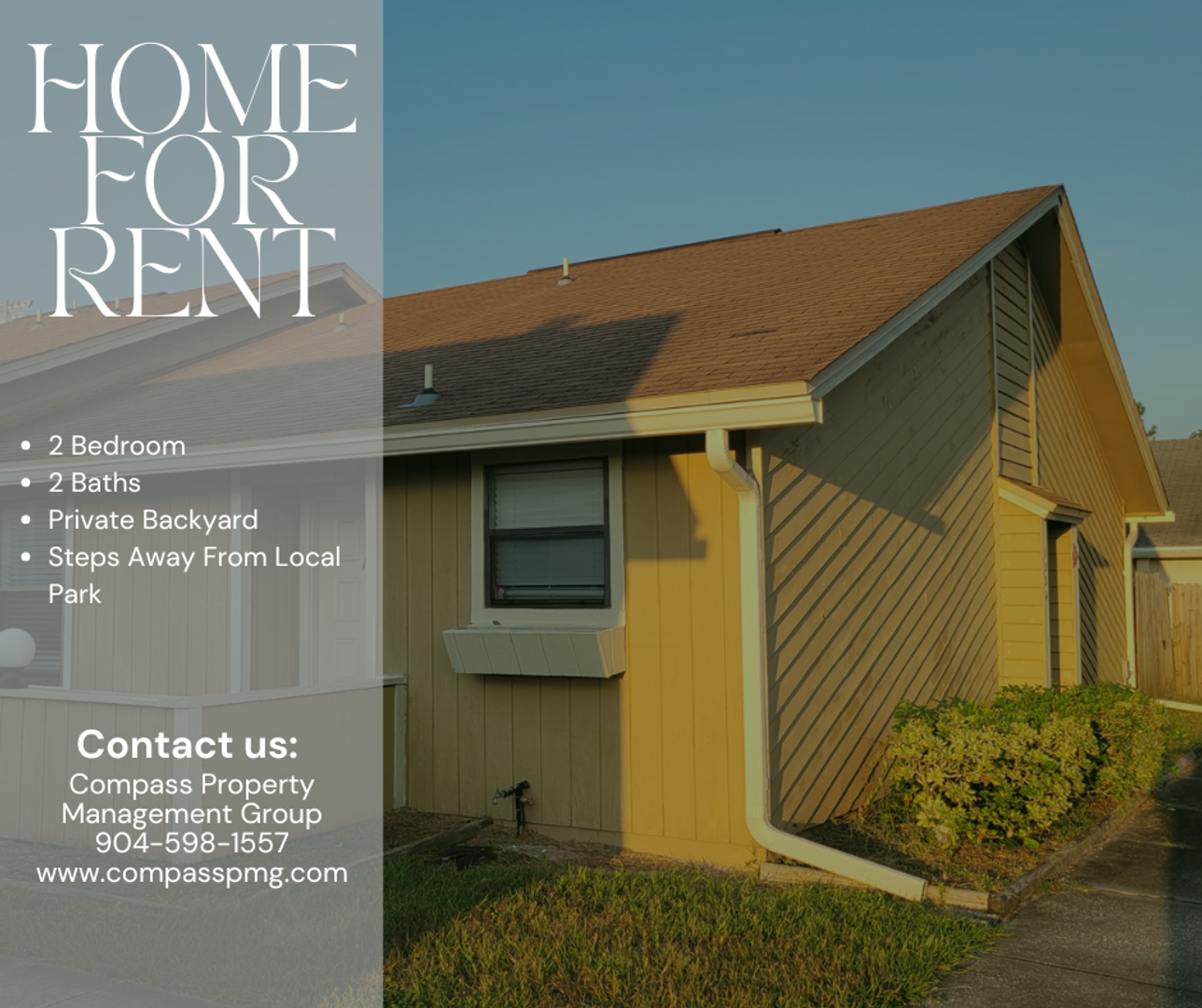 Orange Park House: 1334 Independence Dr. Unit A