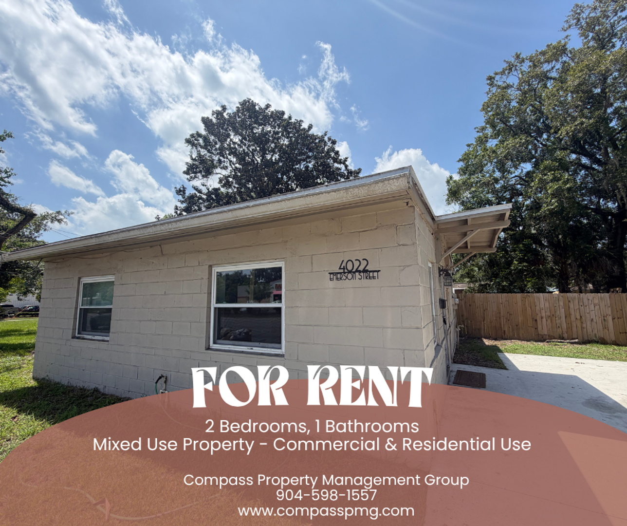 Jacksonville House: 4022 Emerson St