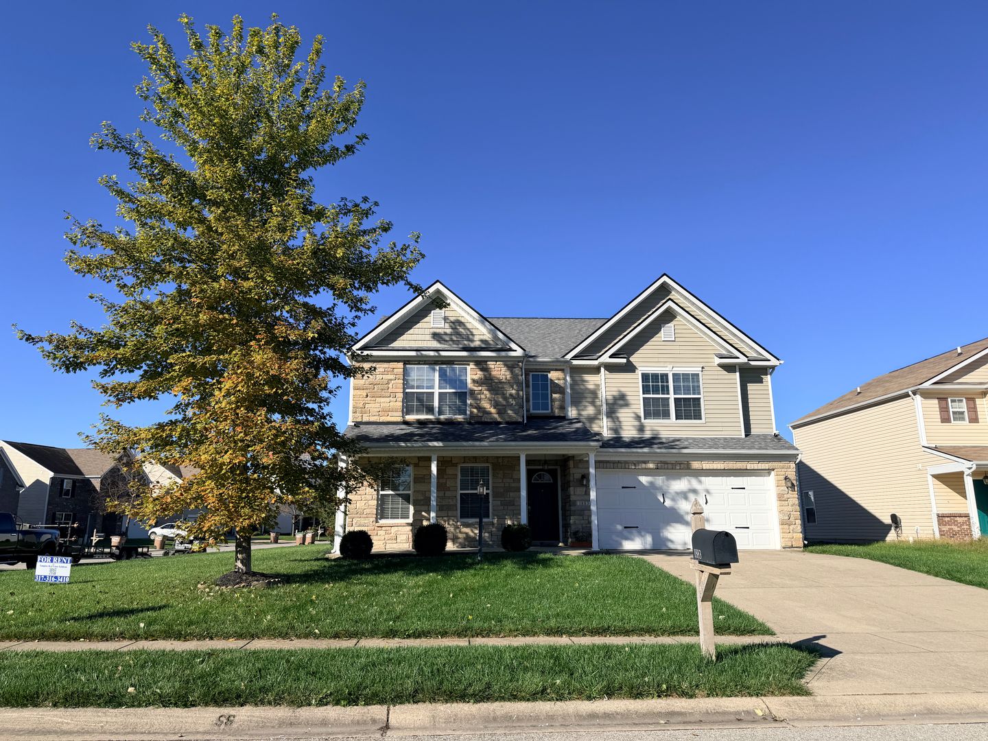 Now Showing this 5 BR, 3 BA home located at 1883 Creekstone Dr., Columbus, IN
