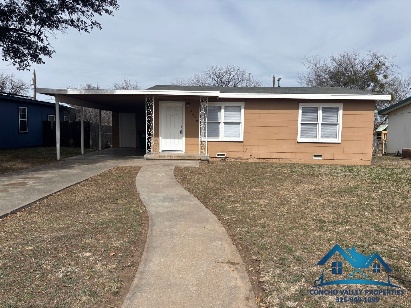 San Angelo House: 2406 Raney St