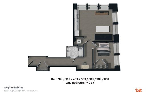 The Anglim - Unit #403 - One Bed / One Bath