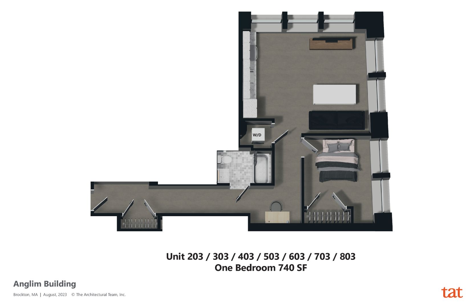 Brockton Apartment: 93 Centre St