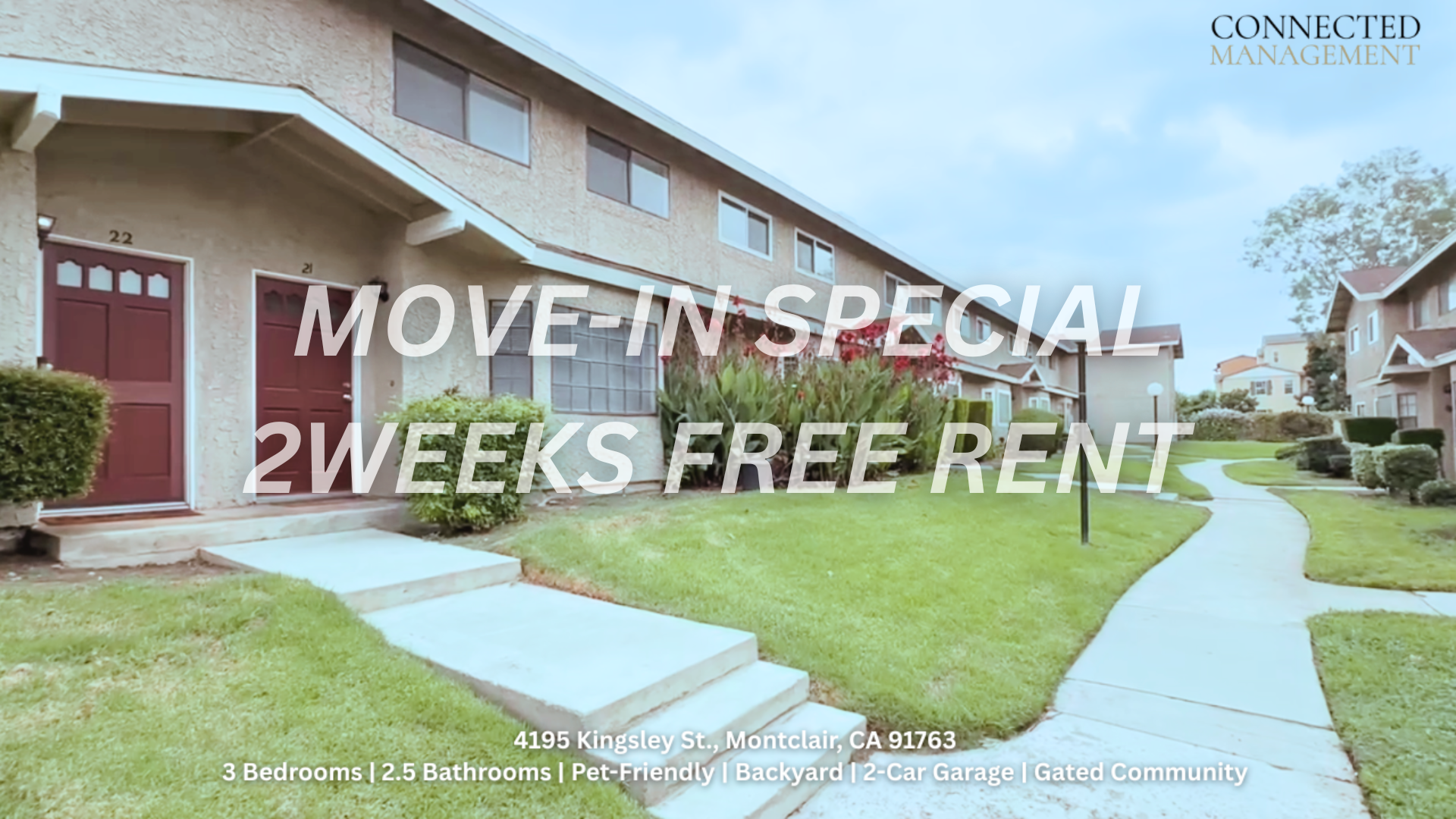 Newly Renovated Spacious 3-Bedroom Townhome in Montclair, CA | Pet-Friendly | Gated Community