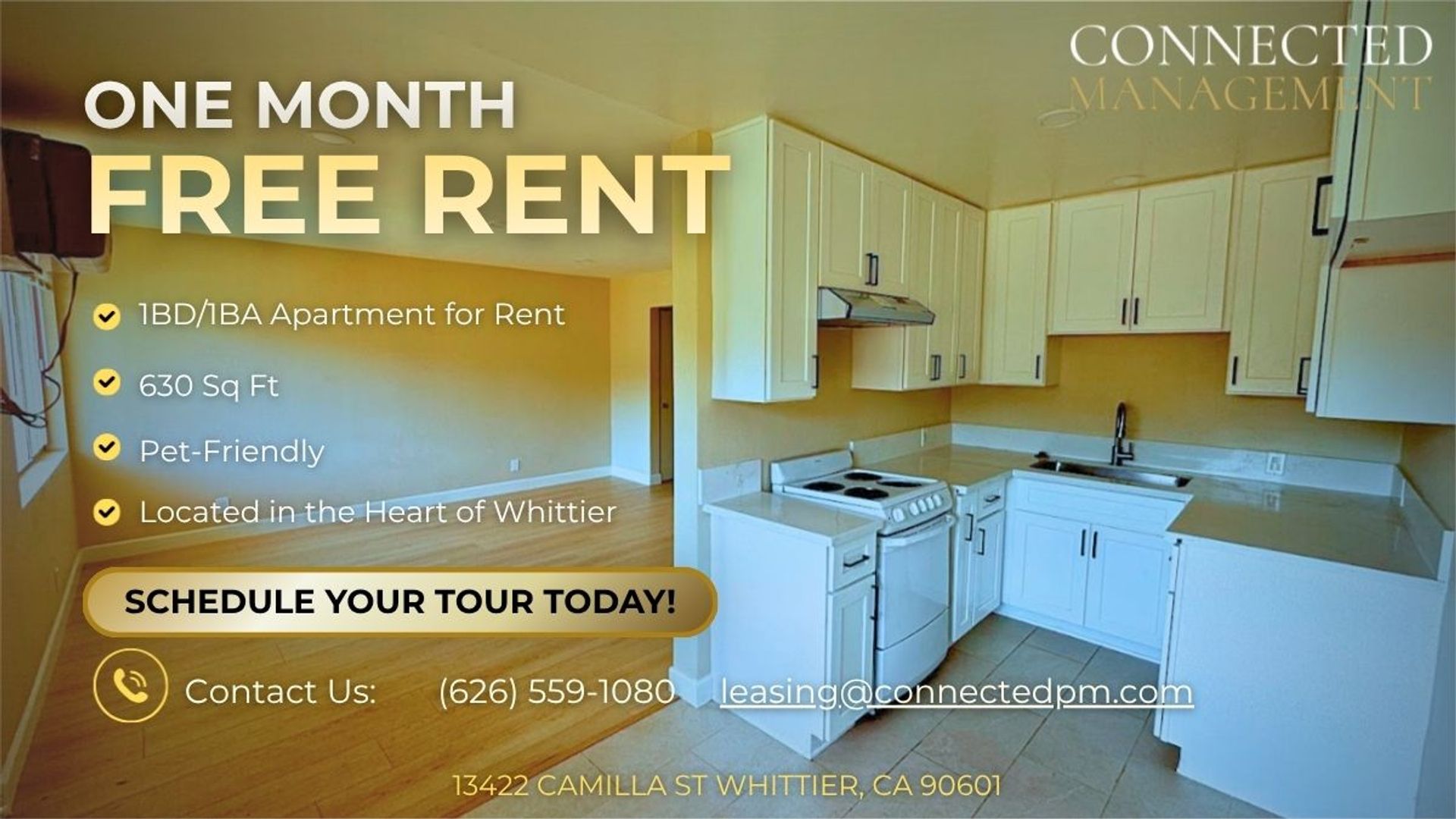 Whittier Apartment: 13422 Camilla St