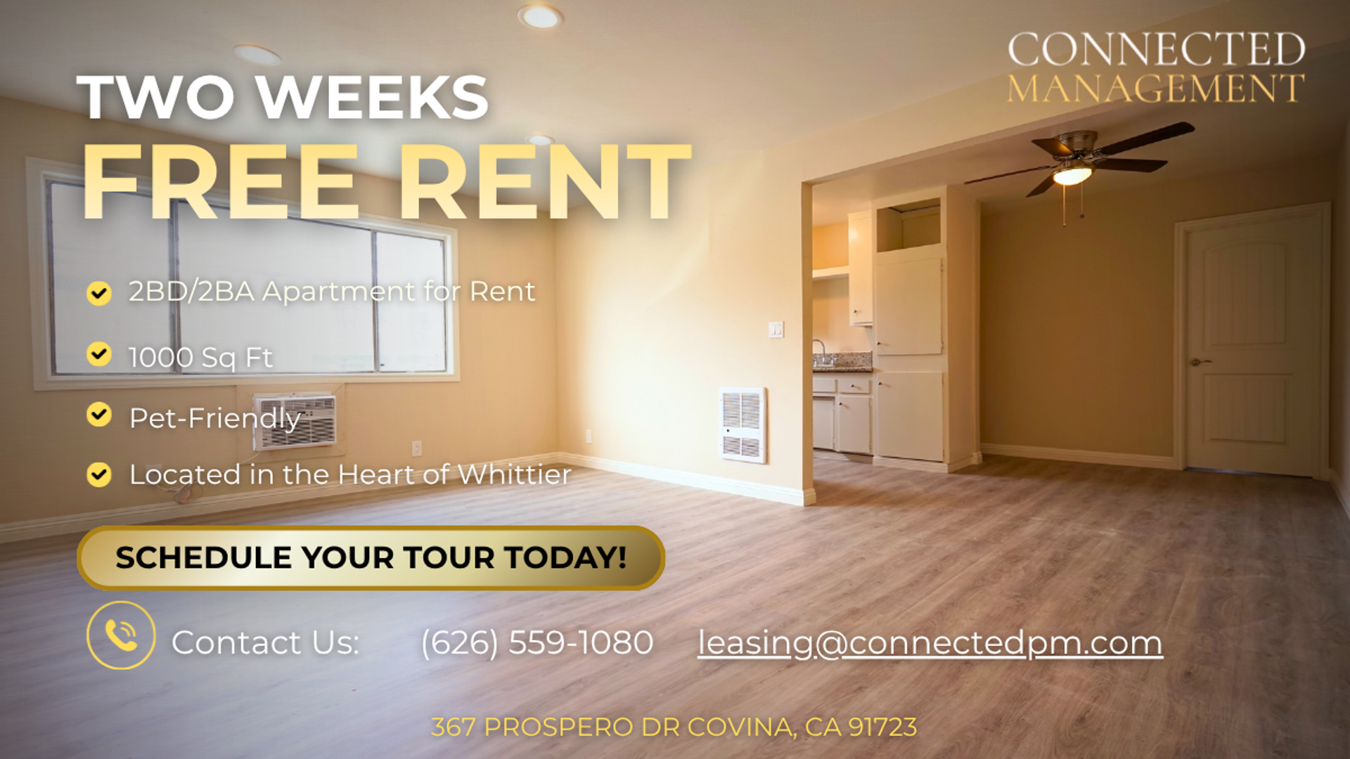 Covina Apartment: 367 Prospero Dr