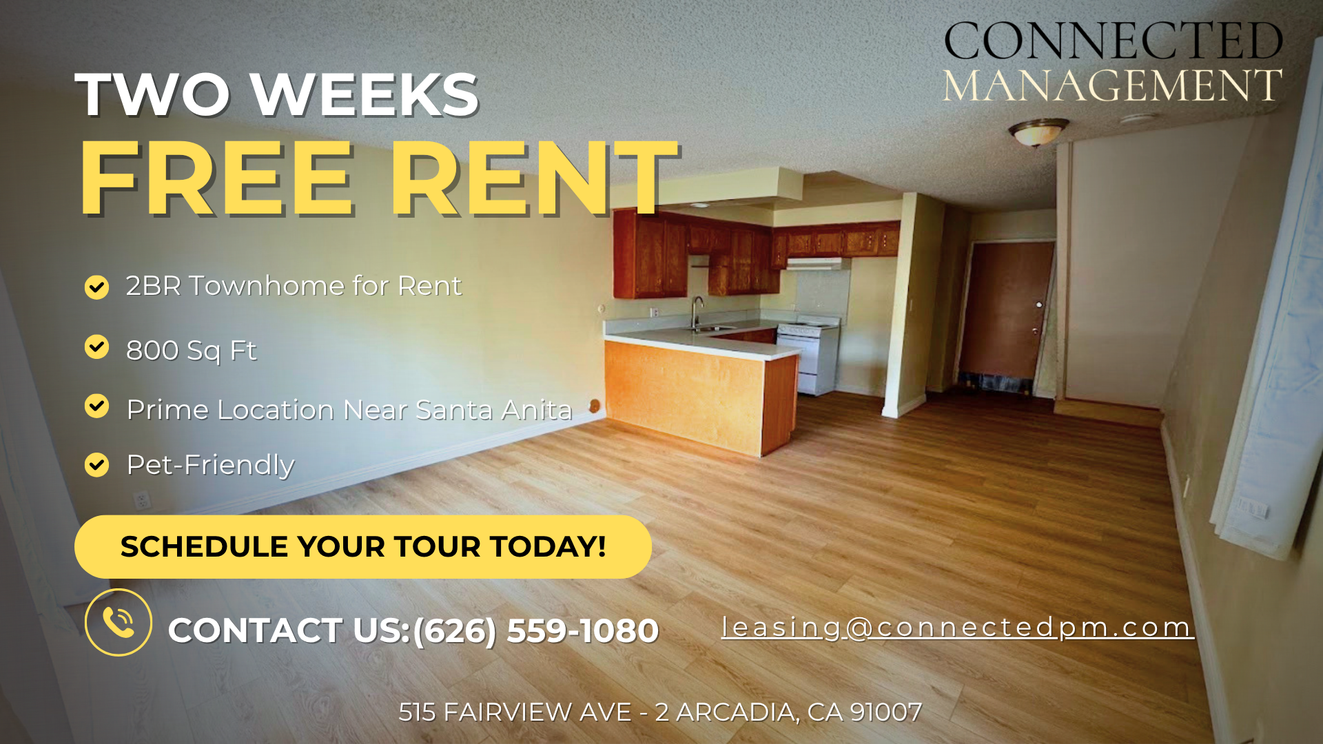 Arcadia Apartment: 515 FAIRVIEW AVE