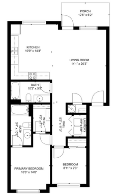 2 Bed 2 Bath Home at Millhouse – photo 1