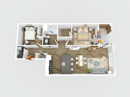 1 Bedroom, 1 Bath + Den with covered balcony at The Ives – photo 1