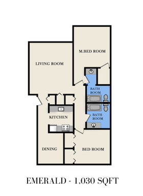 2 Bedroom Rental – 2135 Godby Rd 6-463, College Park, GA 30349