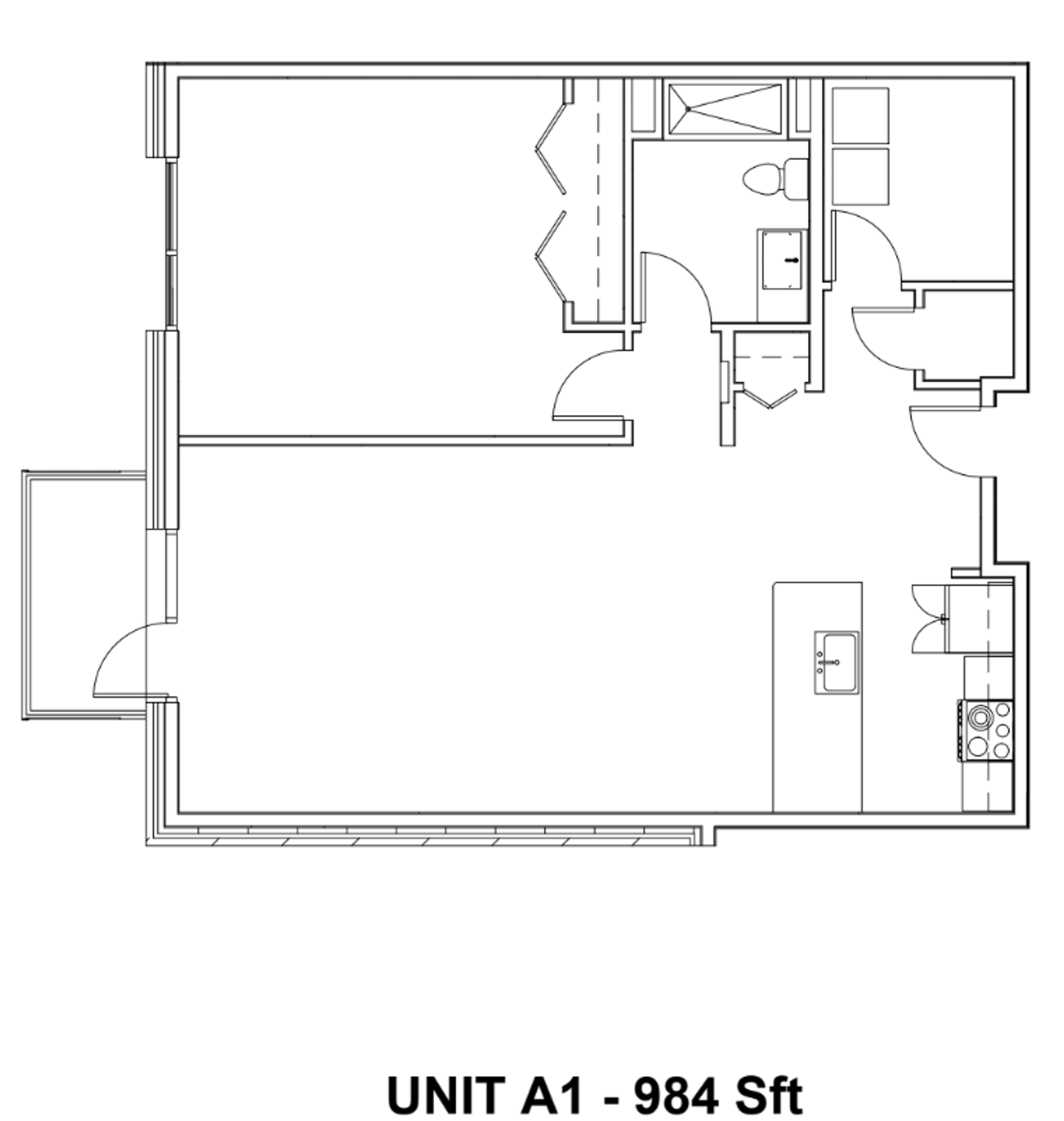 Southfield Apartment: 21697 Greenfield Rd