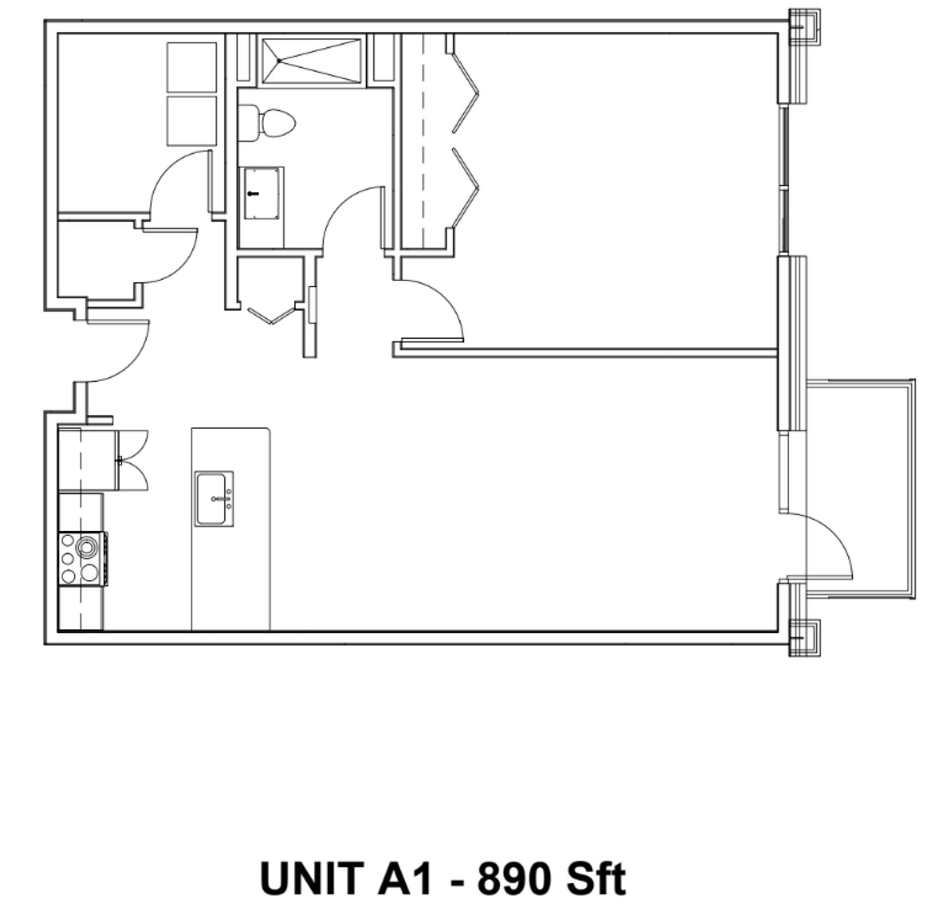 Southfield Apartment: 21697 Greenfield Rd
