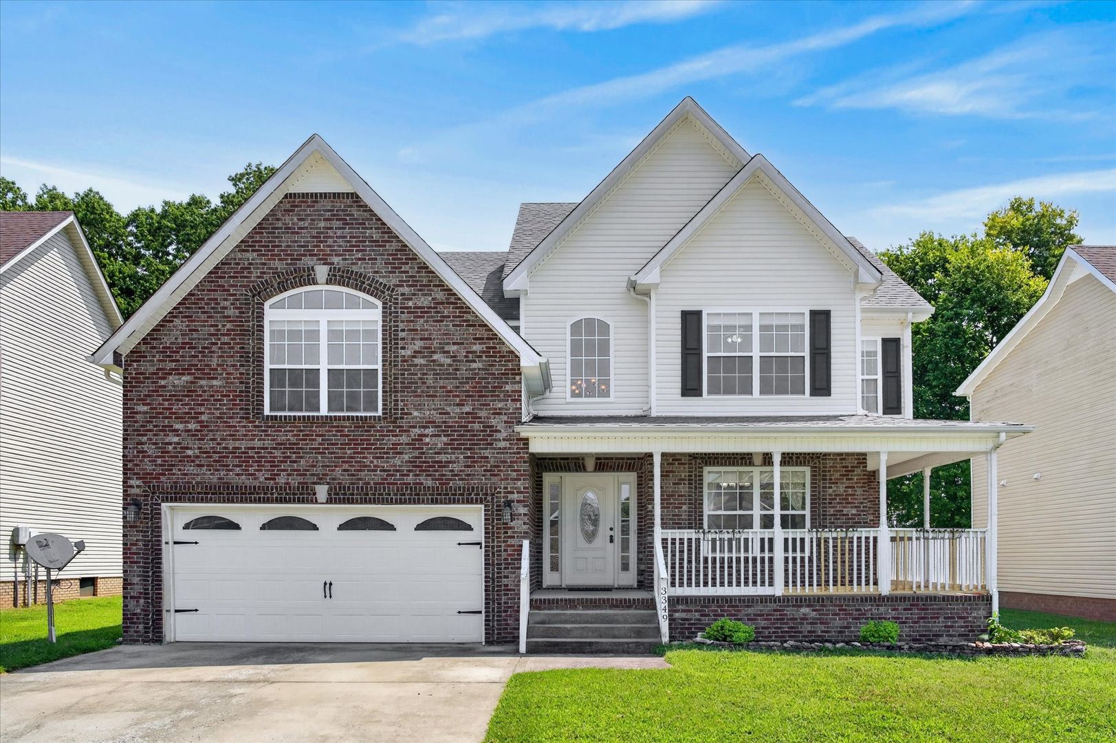 Clarksville House: 3349 Melissa Lane