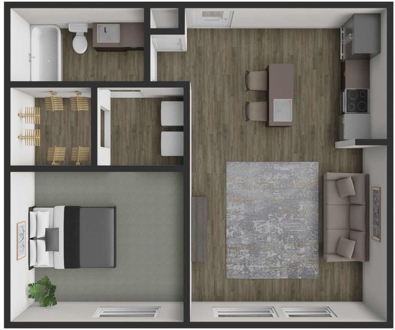 Crivitz Apartment: 351 Deschane Ave