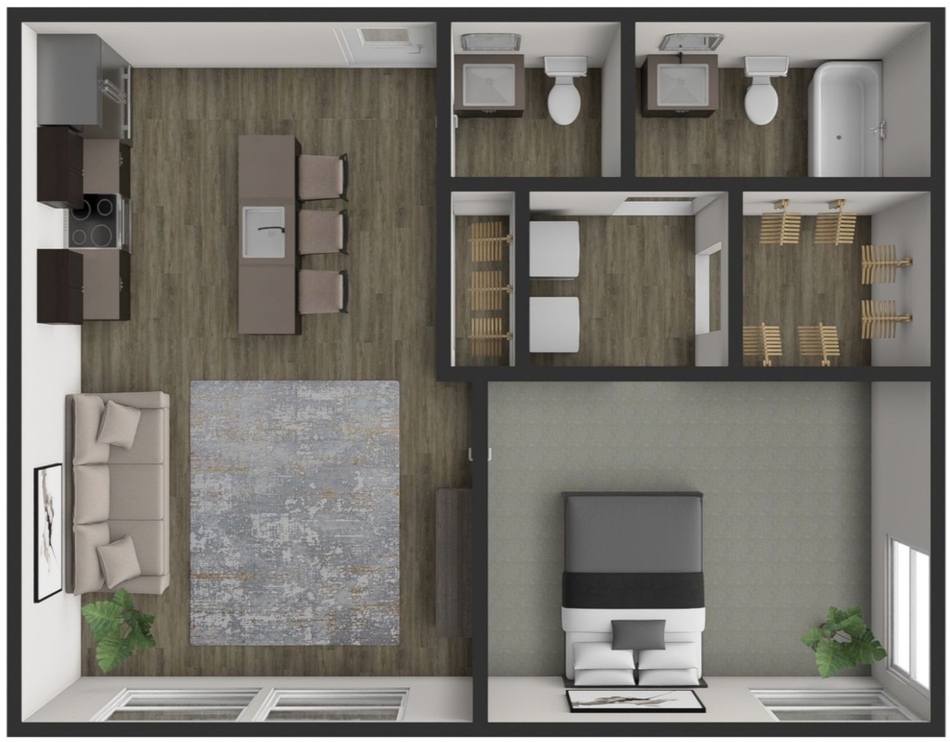 Crivitz Apartment: 351 Deschane Ave