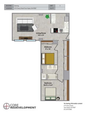 615 Cherry Street - 214 – photo 1