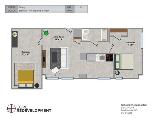615 Cherry Street - 512 – photo 1