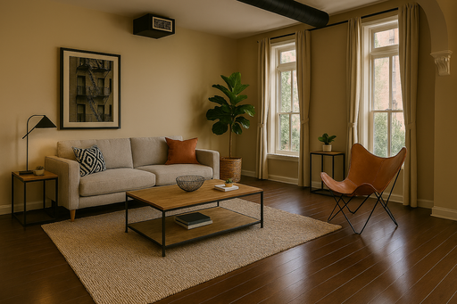Two Bedroom, One Bath with a Courtyard view, above Knickerbocker Saloon – photo 1