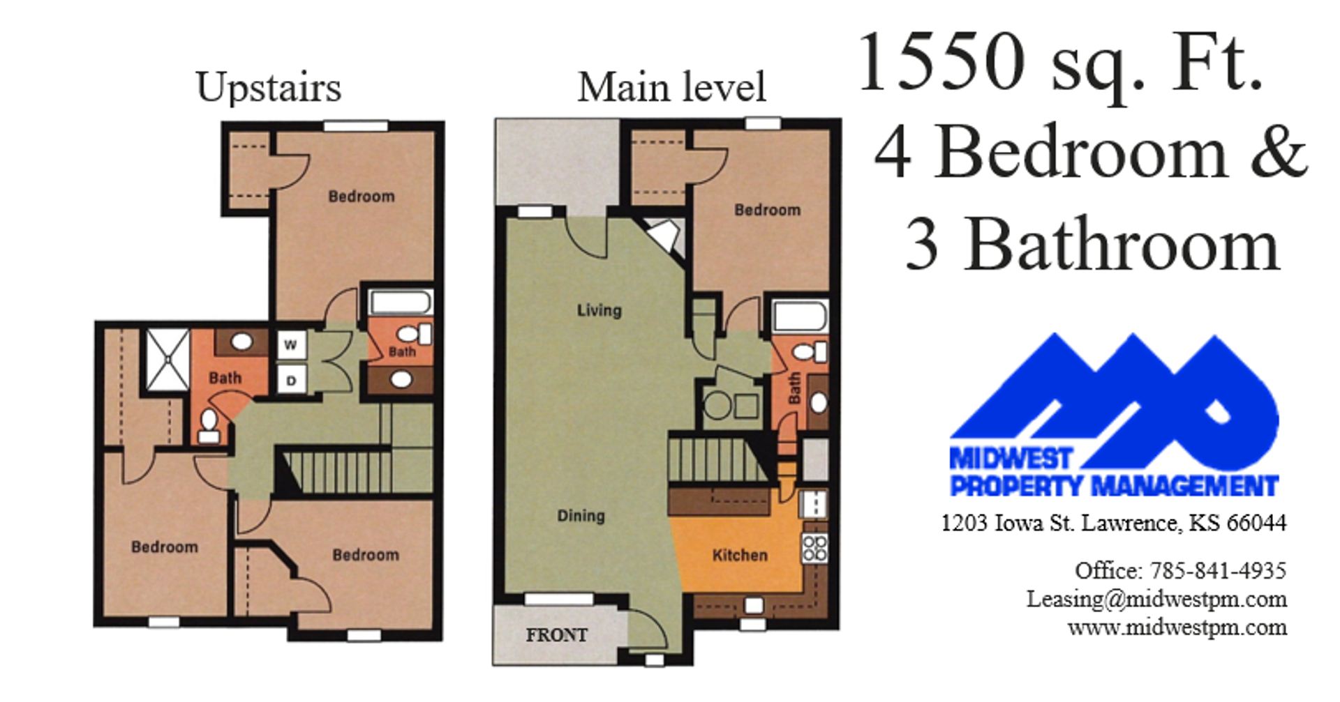 Lawrence Townhome: 4501 Wimbledon Drive