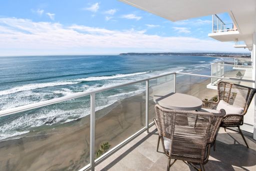 Ocean front Vacation Rental at Coronado Shores El Camino Tower. – photo 1