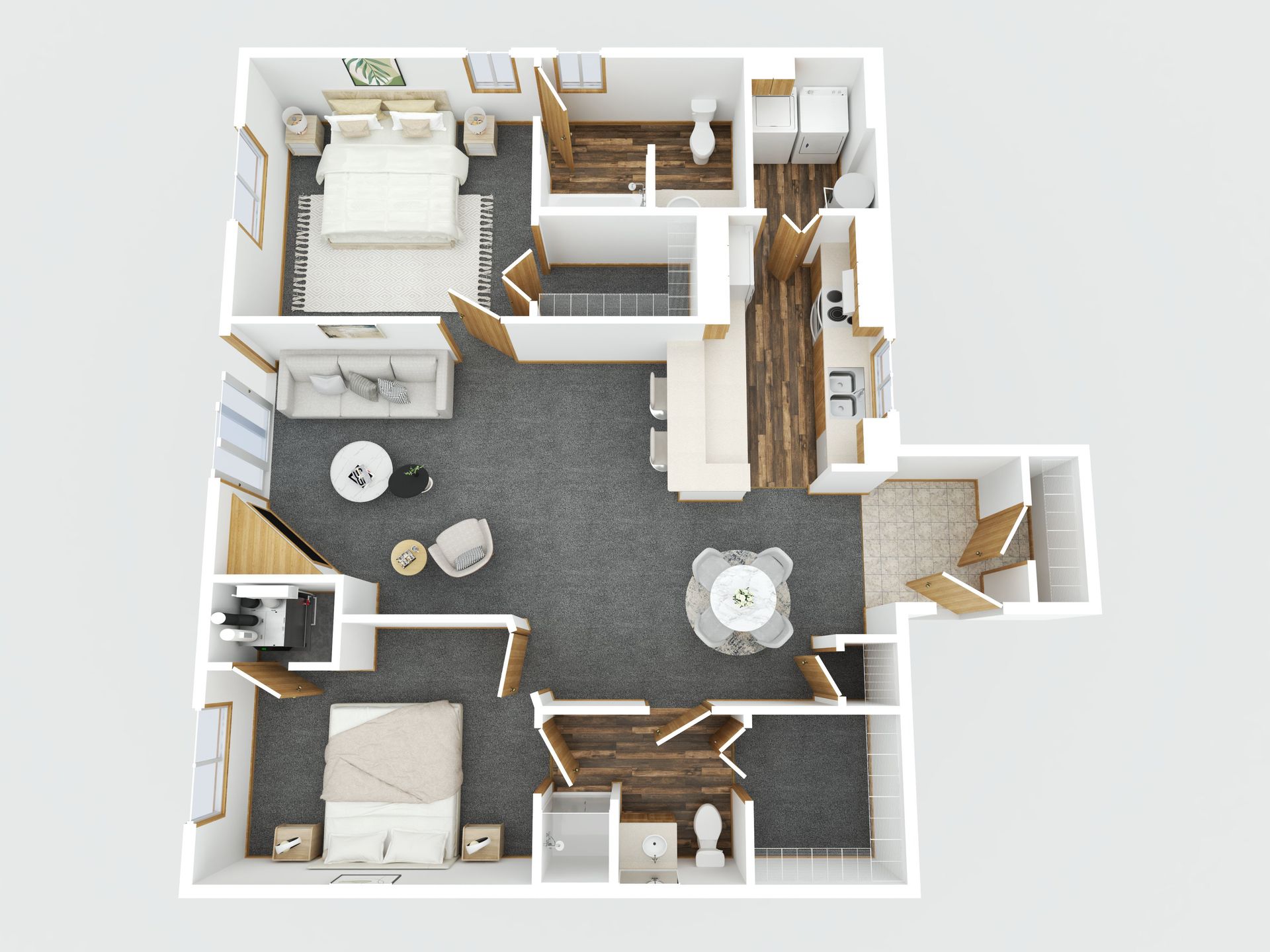 Onalaska Apartment: 135 Marcou Rd