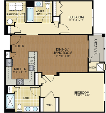2 Bedroom Apartment in Luxury Community