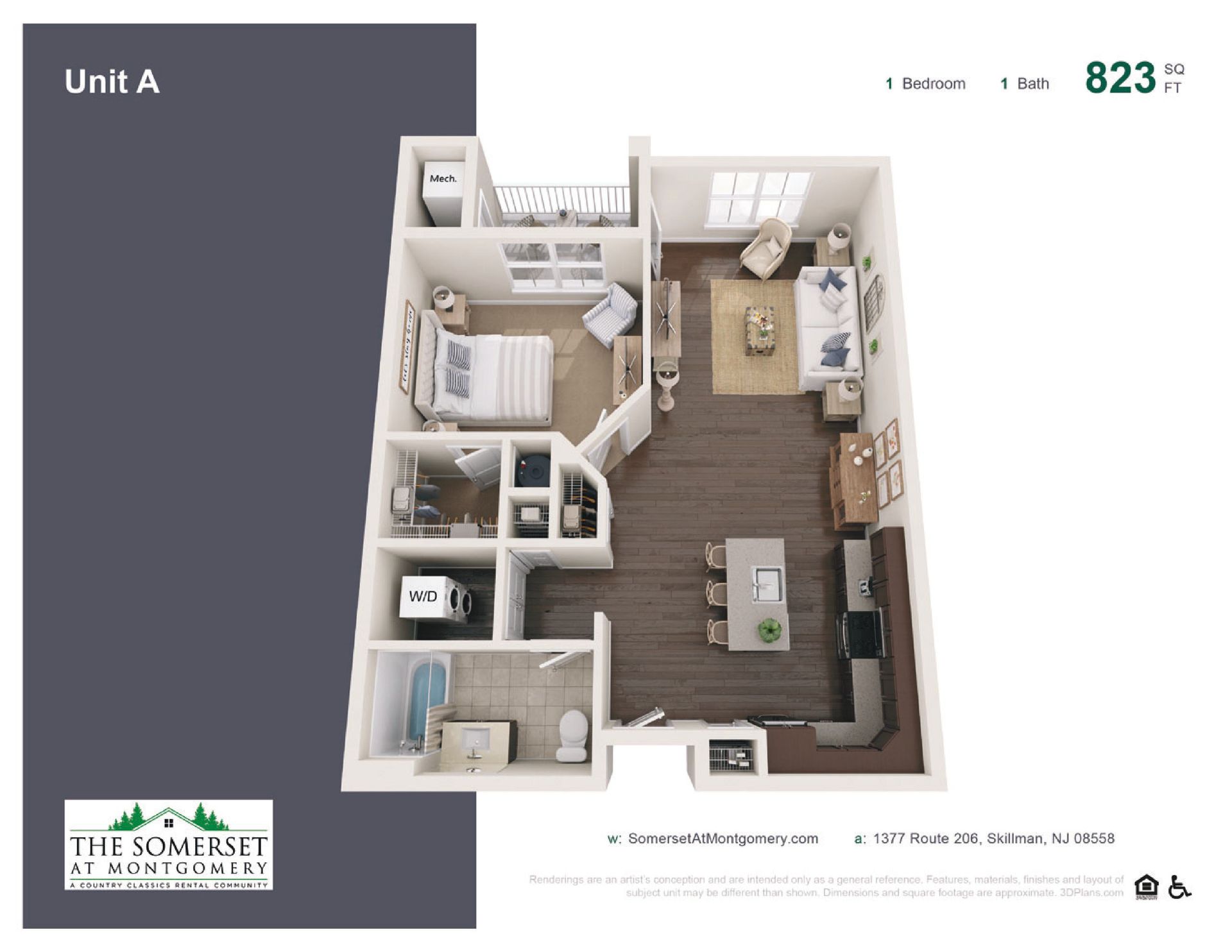 Skillman Apartment: 1377 Route 206