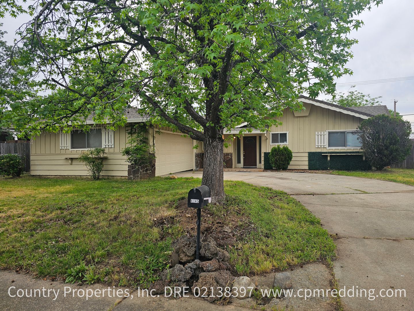 Redding House: 4145 Oro St.