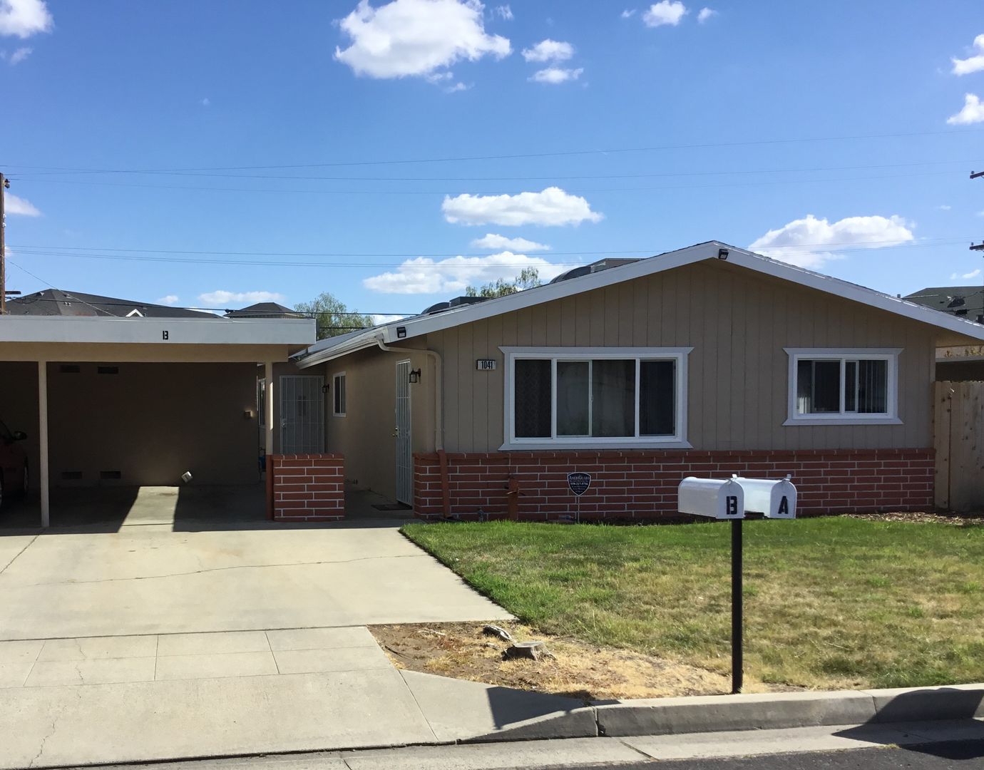 Clovis Apartment: 1041 Cherry Lane Unit B