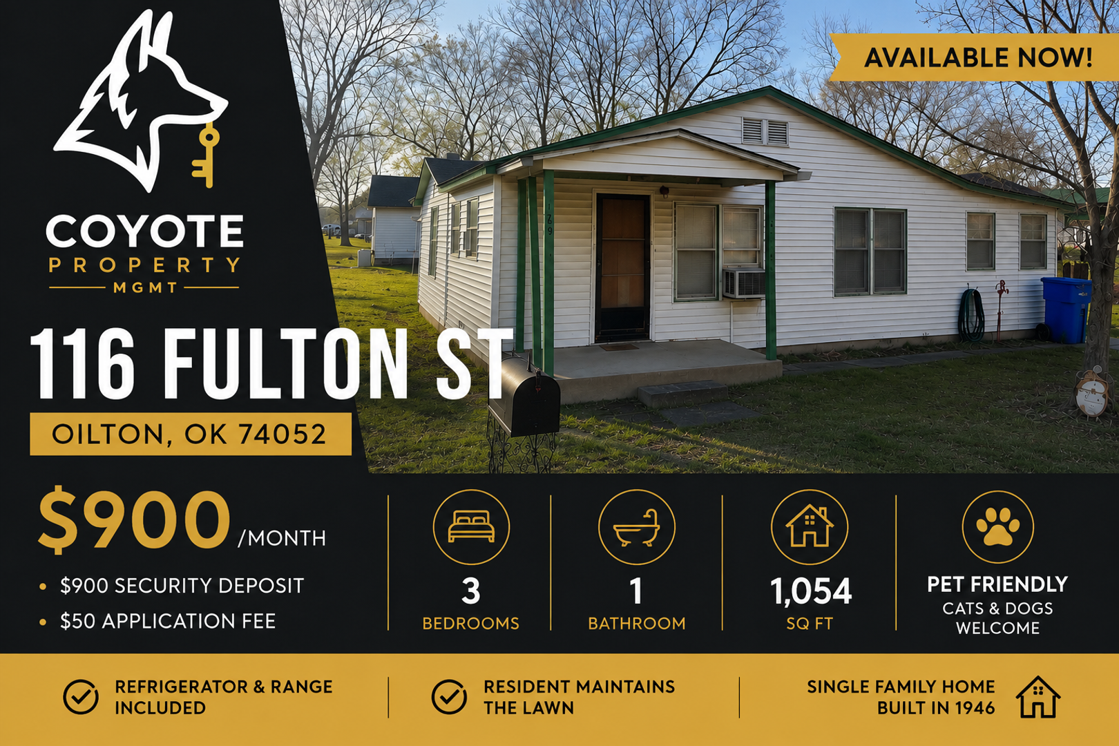 Oilton House: 116 W Fulton St