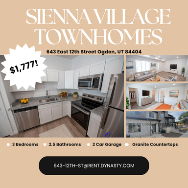Modern 3-Bedroom Townhomes with Garage, Fiber Internet & Unbeatable Ogden Location – photo 1