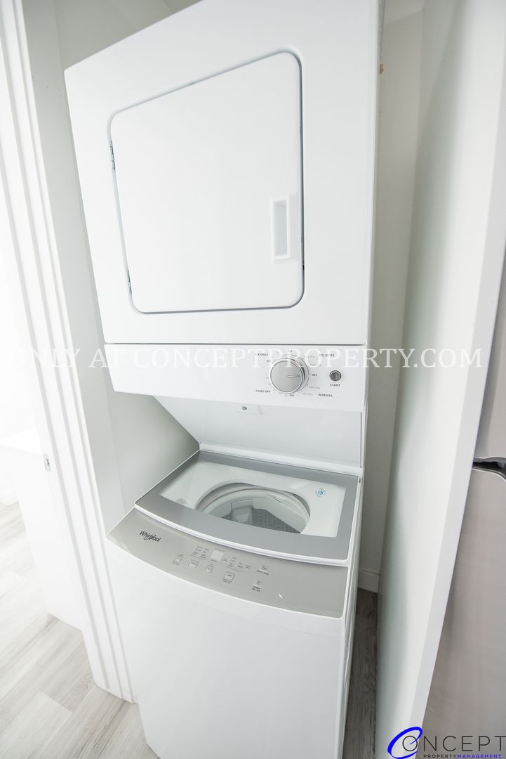 Laundry room at OPEN HOUSE 9/25!! Gorgeous 1 Bed 1 Bath With Washer/Dryer and Central AC! (2 of 2)