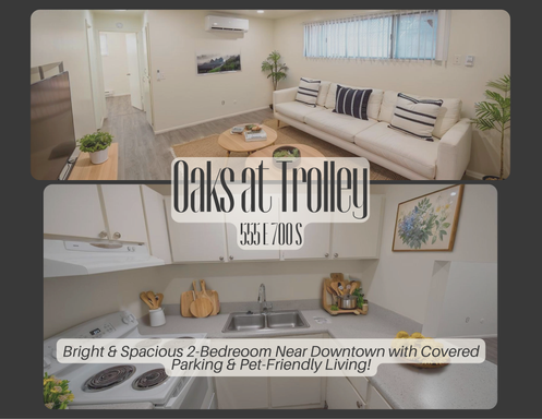 Soak Up the Natural Light in Your New 2-Bedroom at Oaks at Trolley! – photo 1